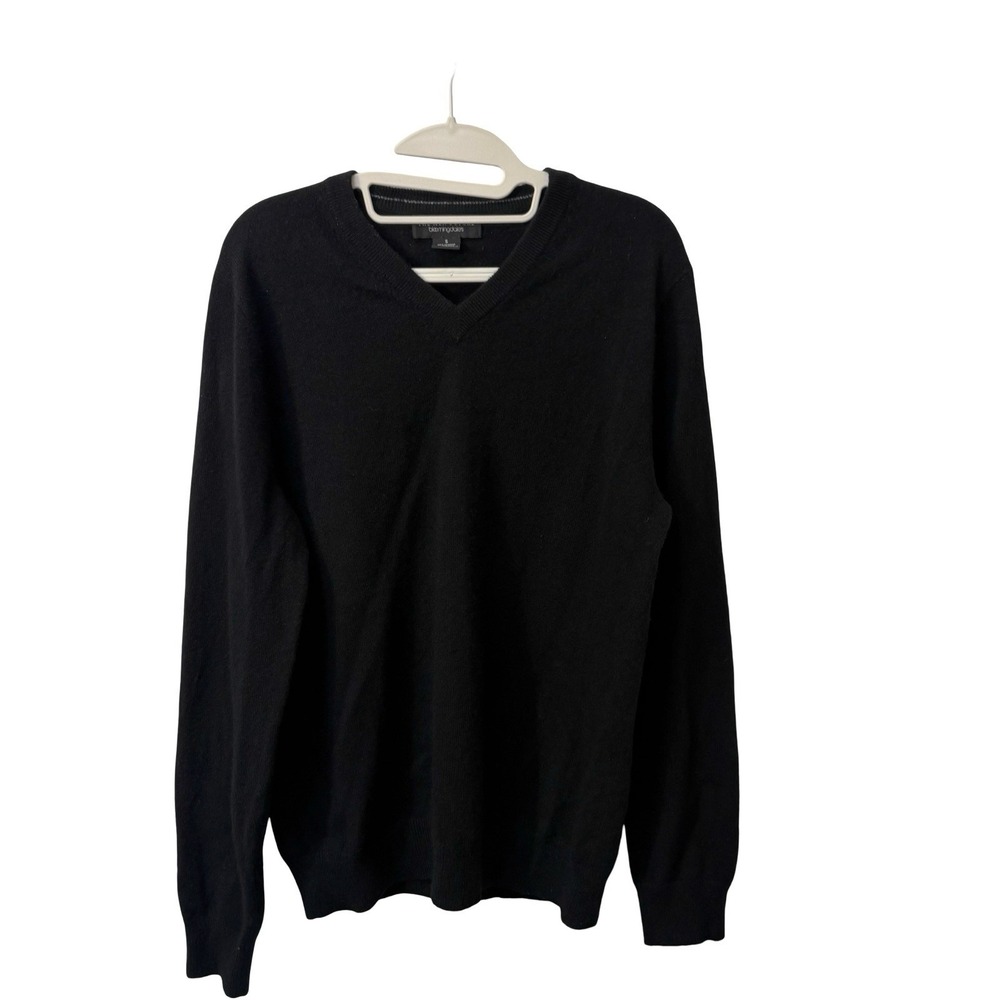 bloomingdales the mens store cashmere sweater V Neck Black Size Small